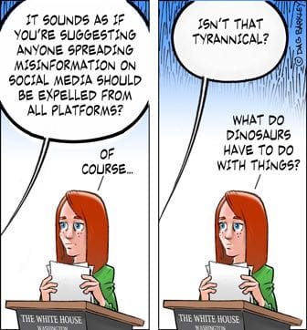 Psaki: Anyone spreading disinformation on social media should be banned from all social media