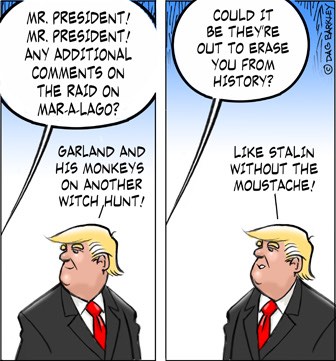 Garland Out To Erase Donald Trump From History