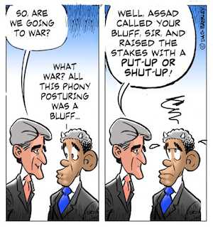 Kerry, Obama and war in Syria