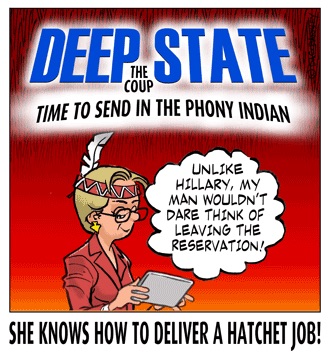 She knows how to deliver a hatchet job!