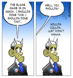 Obama and the Blame Game