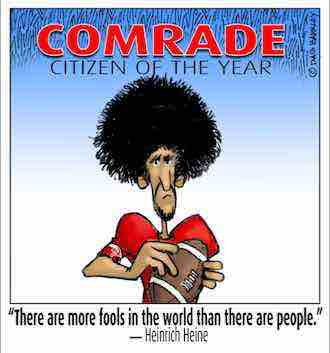 Comrade Citizen of the Year, Colin Kaepernick