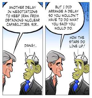Obama, Kerry and Negotiations with Iran 