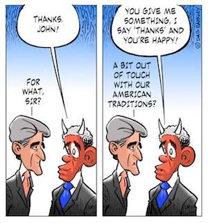 Obama--Out of Touch with our American Traditions