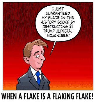 When a Flake is a Flaking Flake