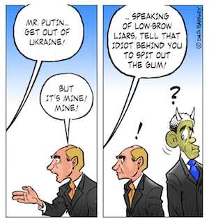 Mr. Putin Get out of Ukraine