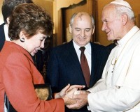Pope John Paul II, Mikhail Gorbachev