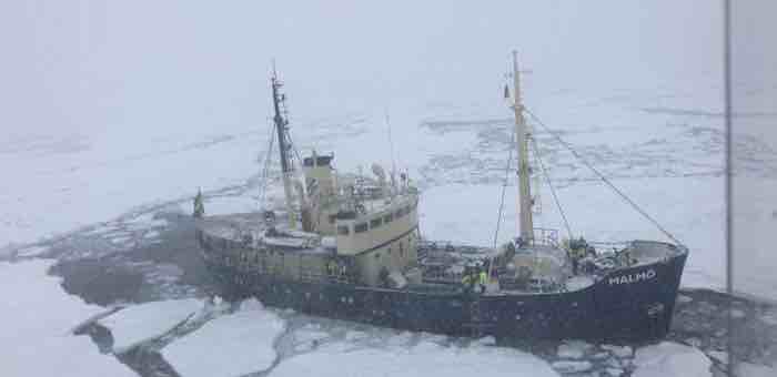 Arctic Sea Ice Stops Another Ship With Climate Change Warriors