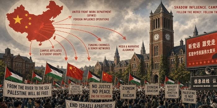 How much anti-Israel sentiment is CCP propaganda?