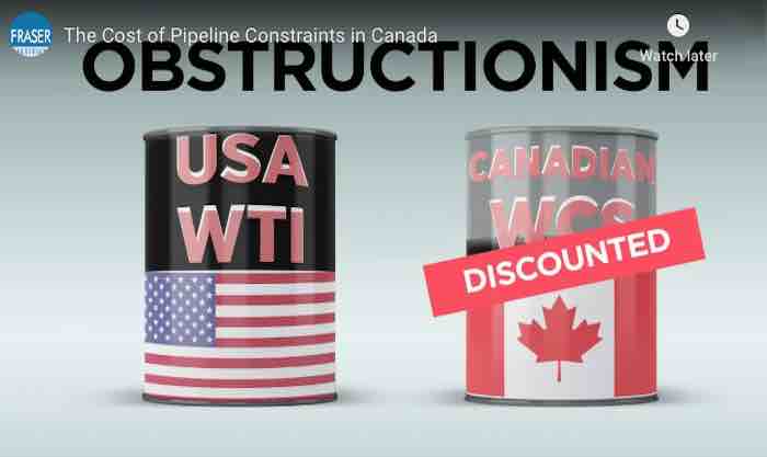 Dearth of pipeline capacity cost Canada’s energy sector $20.6 billion in foregone revenues in 2018