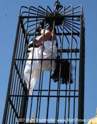Cage Dancing Christ