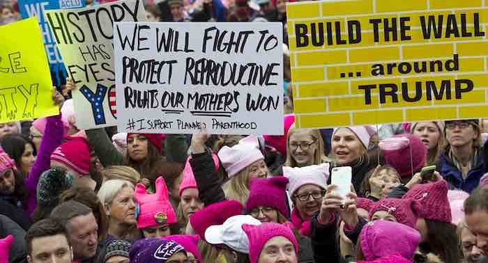 The Ludicrous March of the Ugly Pink-Hatters