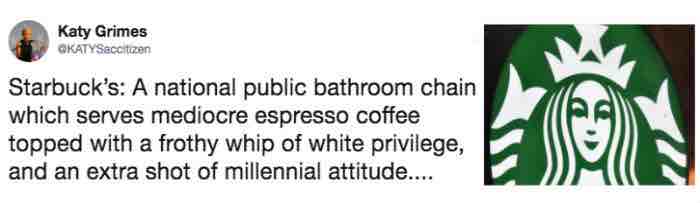 Starbucks: Virtue Signaling Public Potty Chain Also Serves Coffee