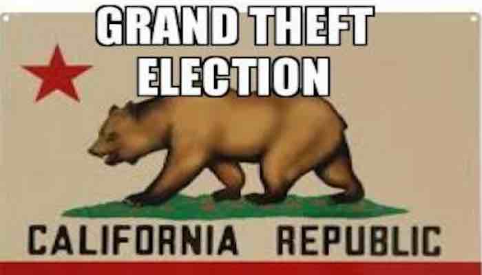 California's 'Grand Theft Election'