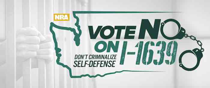 DESPERATE ANTI-GUNNERS STEALING ‘NO ON I-1639’ SIGNS; CCRKBA WILL PROSECUTE