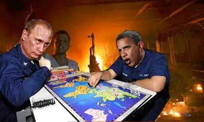 Putin, Obama, Game of Risk Syria
