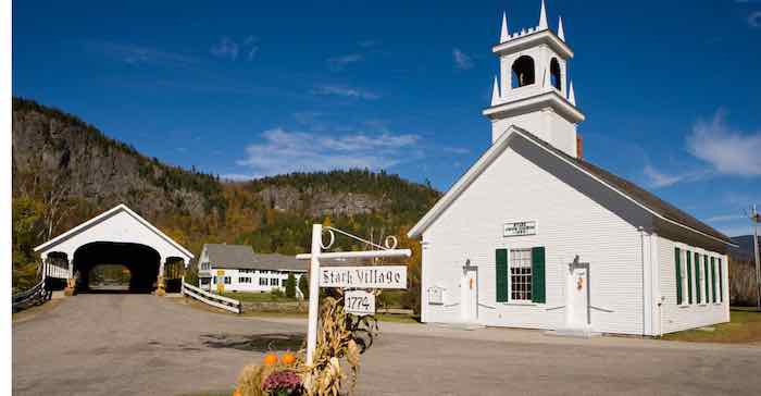 Stark Union Church in New Hampshire. Some believe there is a correlation between religious practices and drug use
