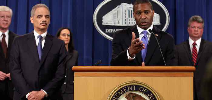Obama Justice Department’s $1 Billion‘Slush Fund Boosted Liberal Groups-- Photo: Yuri Gripas/Reuters/Newscom
