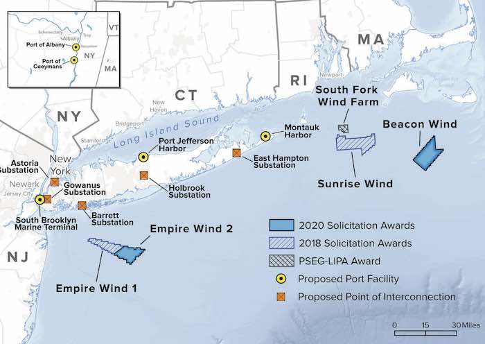 New York's Offshore Wind Targets