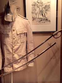 Roosevelt's coat and sabre