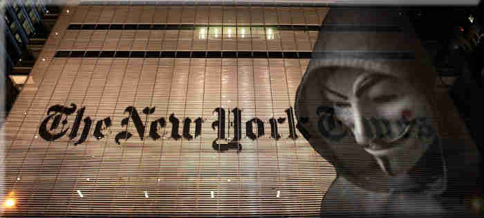 Doubts on Deep State Dispelled by New York Times, but doubts about Anonymous Linger