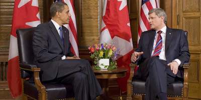 Harper leads, Obama stumbles in the Middle East