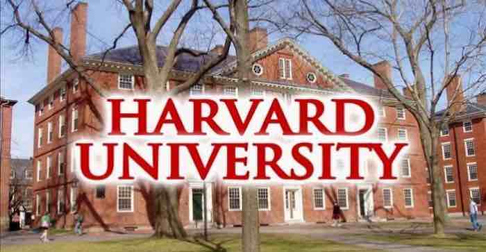 Harvard's Intolerance