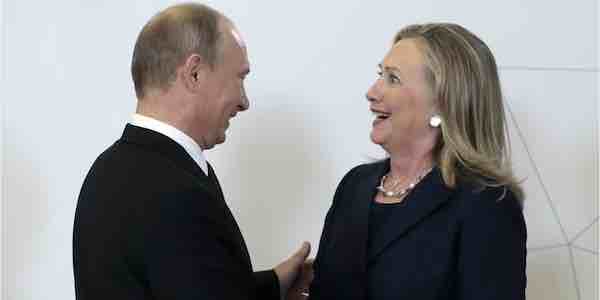 Putin and Clinton