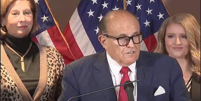 The Rudy, Sidney, and Jenna show: a blistering press conference for the ages