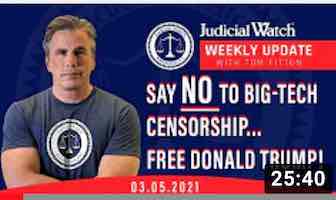 SAY NO TO BIG-TECH CENSORSHIP—FREE DONALD TRUMP! LEFT SEEKS TO ABUSE IRS INFO—AGAIN