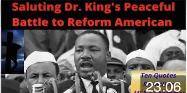 Dr. Martin Luther King's Eternal Convictions All Americans Must Embrace