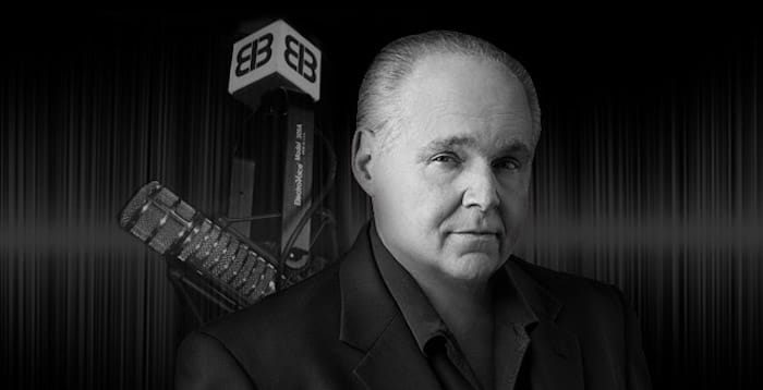 Rush Limbaugh Attacked, Post Mortem, for the Evil of Being a Right Thinker