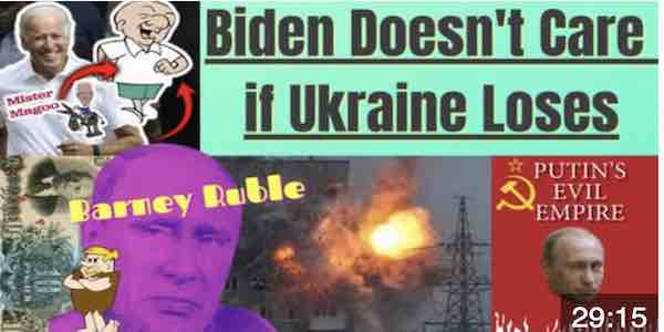 Joe Biden Doesn’t Care if Ukraine Wins, But Why?