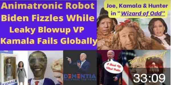 Twilight Zone: Joe is an Animatronic Robot Trying to Save Kamala, His Blowup VP Doll