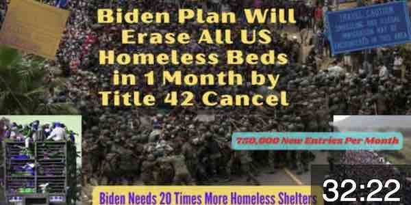 How Will Biden Fit 7 Million Illegals into 500K Homeless Beds? 