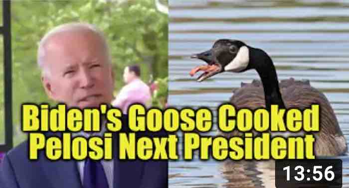 As Biden’s Goose is Cooked, Dems Hope to Put Pelosi In the Oval Office