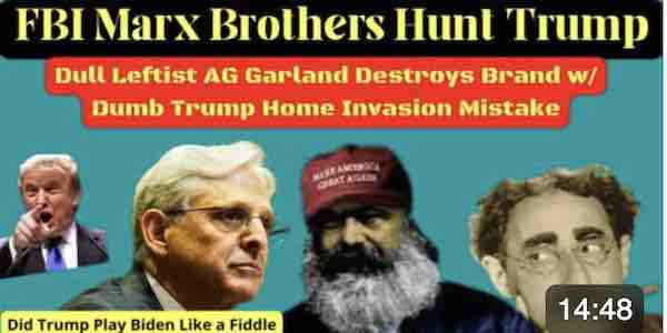 AG Garland's Next Inevitable Move: A New Fake Trump Prosecution w/ More Faux 'Facts' 