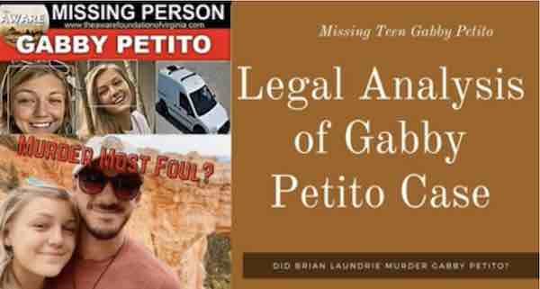 Missing Teen Gabby Petito: Why Murder is Likeliest Explanation