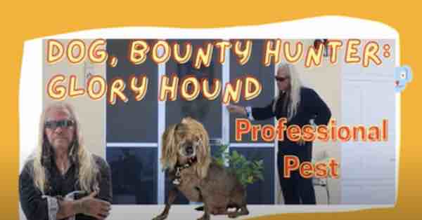 Dog the Bounty Hunter, Shameless Glory Hound, Professional Pest