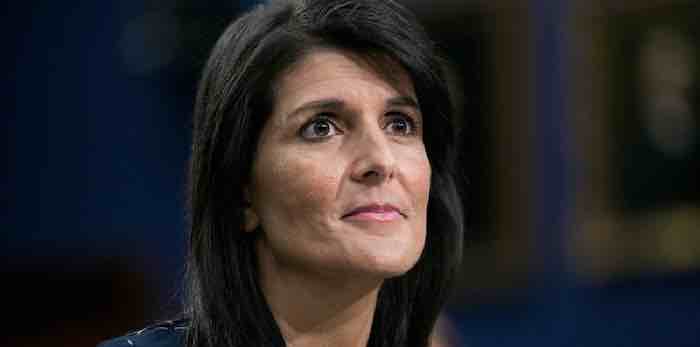 Nikki Haley Speaks out on Iran and the Palestinians