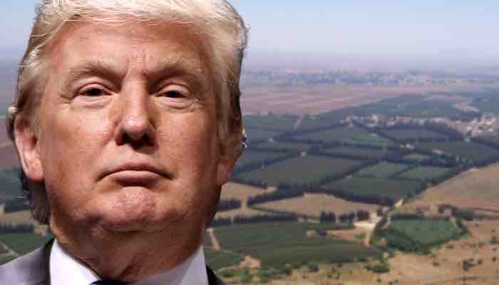 President Trump Forcefully Backs Israel on Golan Heights