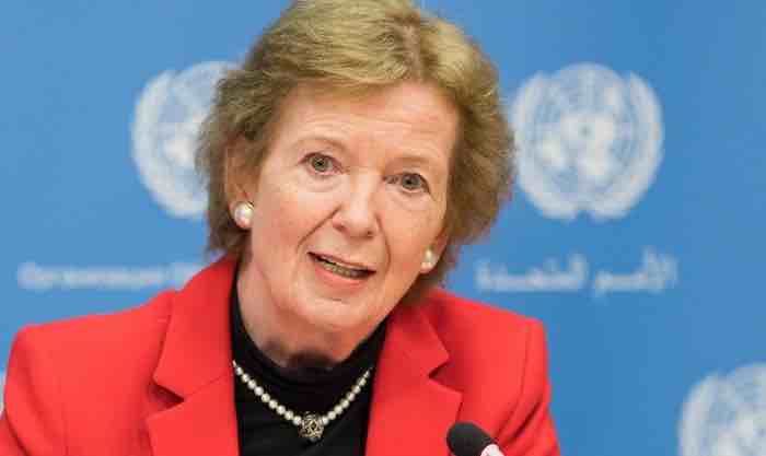 The Elders Chair Mary Robinson