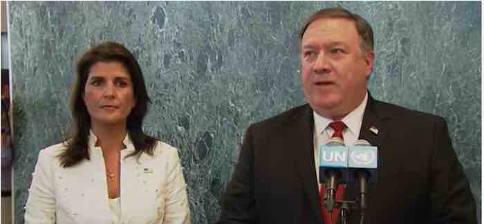 Secretary of State Pompeo Delivers Strong Message on North Korean Sanctions at the UN