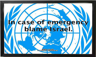 The UN Continues to Blame Israel for Everything