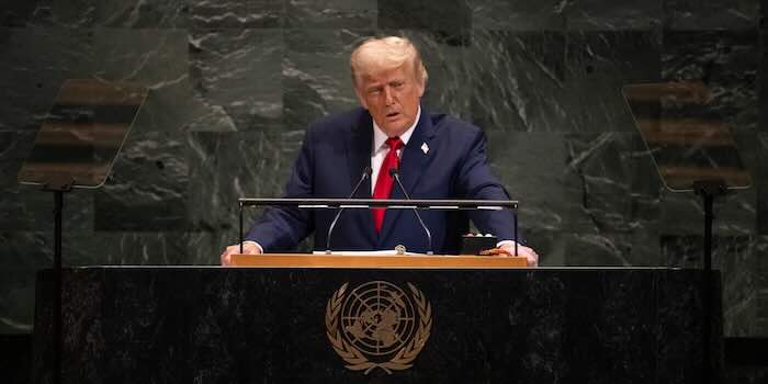President Trump Delivers a Very Powerful Speech to the UN General Assembly