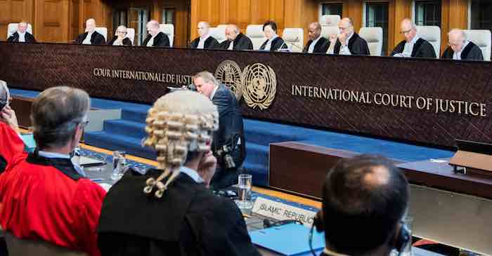 International Court of Justice Unjustly Sides with Iran