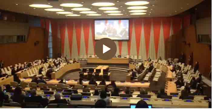 Cuban Delegation Disrupts meeting on Cuba's abysmal human rights record