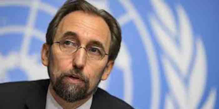 United Nations High Commissioner for Human Rights Zeid Ra’ad Al Hussein
