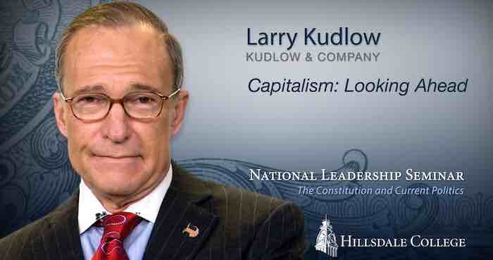 Kudlow’s skills will keep U.S. economy rolling in fast lane
