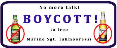 Boycott to free Sgt. Tahmooressi